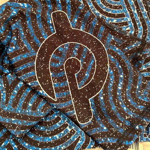 Hard to find + NWT! Peloton Terez Bike Women Glitter Galaxy Leggings - size xl - Picture 3 of 4